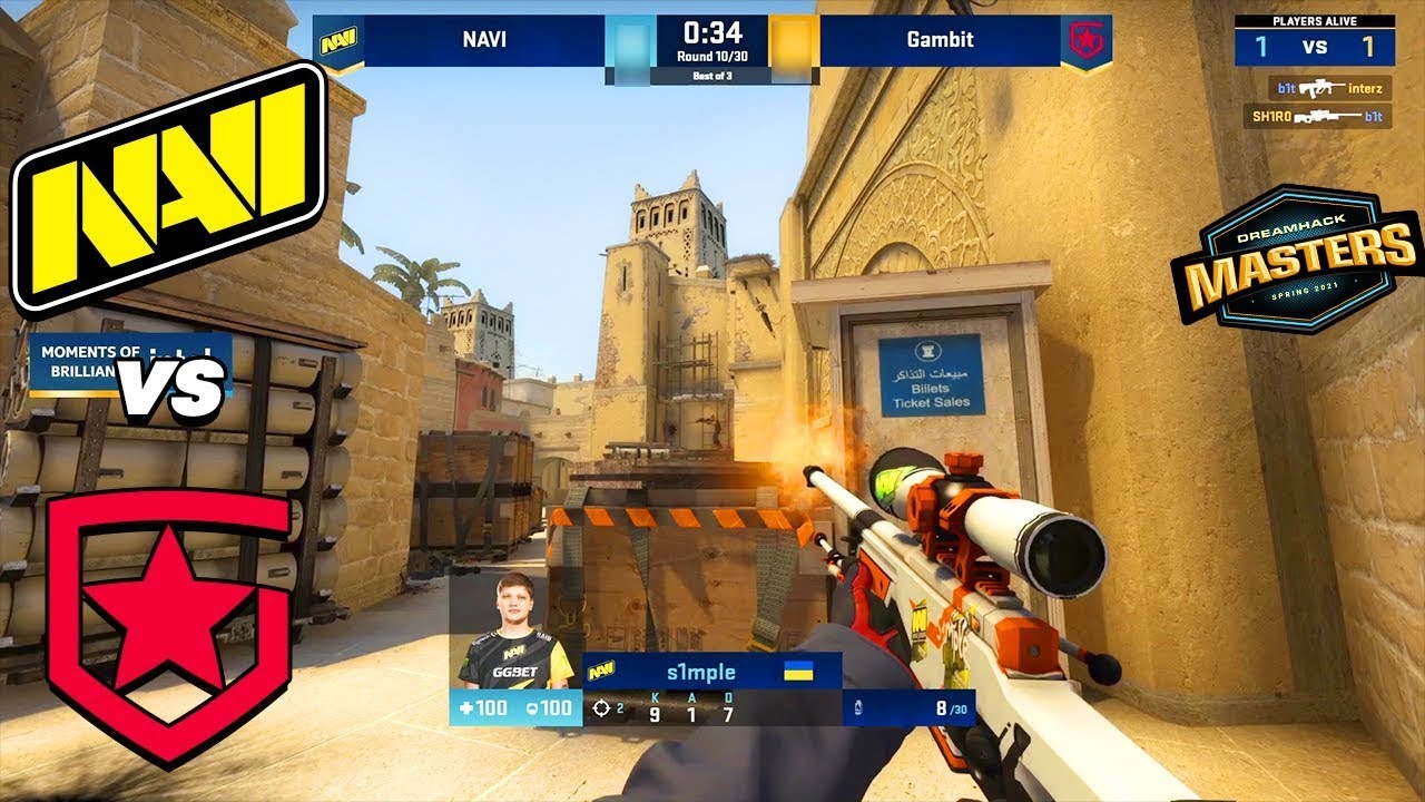 СНГ ГРАНТ ФИНАЛ! NA'VI vs GAMBIT\DreamHack Masters Spring 2021