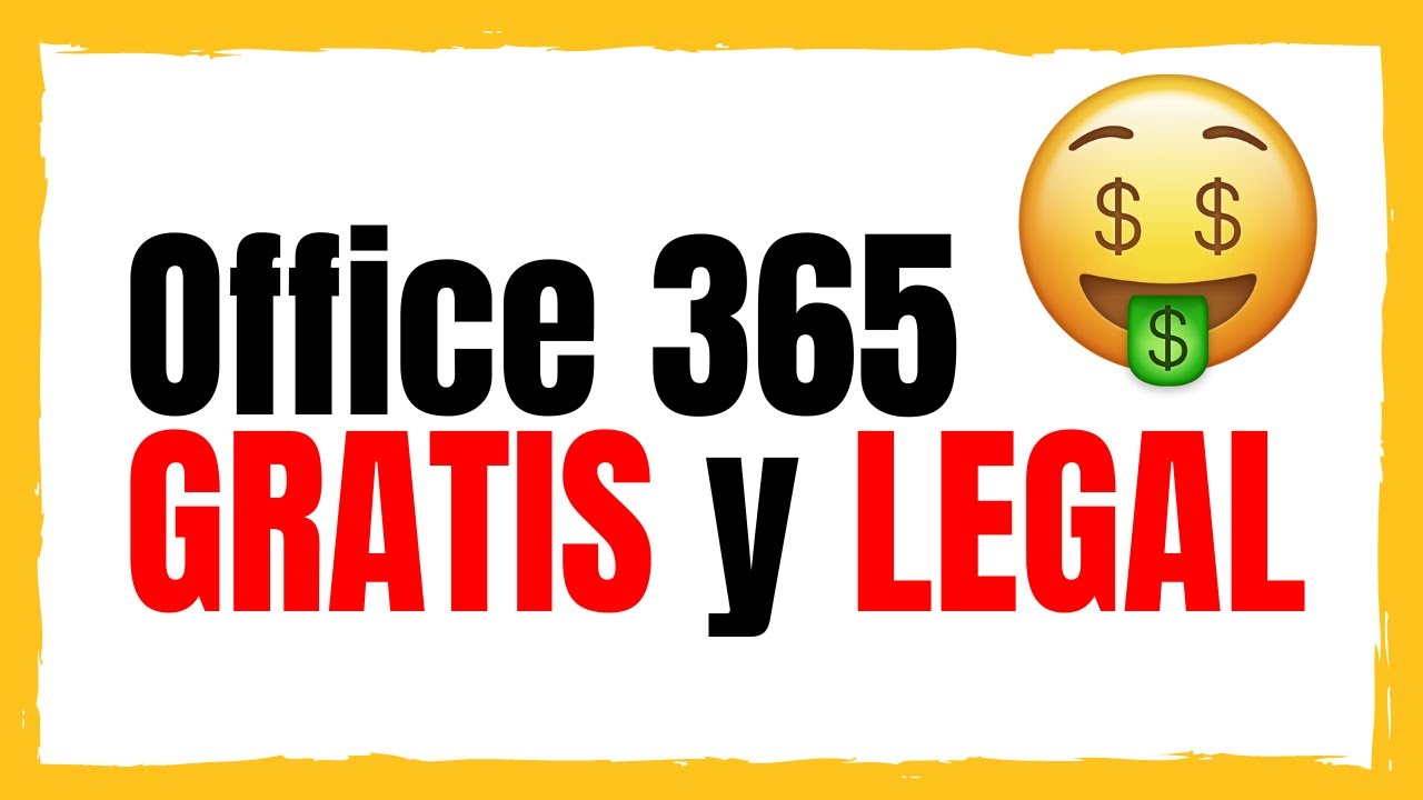 TUTORIAL: Microsoft Office 365 GRATIS y LEGAL | Español | ENERO 2023 -  YouTube