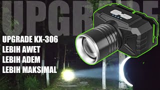 Upgrade Senter Kepala Zoom kx306 | Lebih Adem