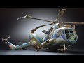 Abandoned Crashed Soviet MI-8 Helicopter - 1/72 Hobby Boss