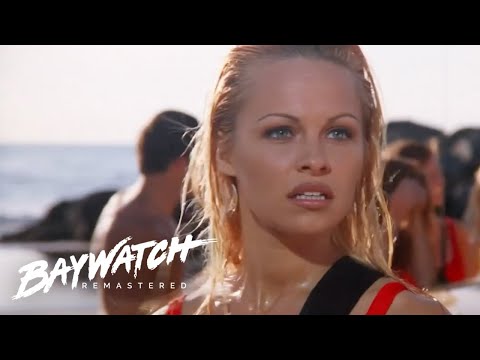 C.J PARKER Saves A Country Singer From Drowning!! Baywatch Remastered