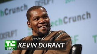 Kevin Durant regrets the way he interacted with fans on Twitter | Disrupt SF 2017