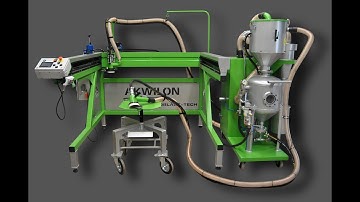 DEMO – AKWILON CNC – Dustless Automatic Sandblasting System – Glasgow, Scotland, UK– Demo