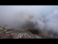 Встреча двух облаков в горах Крыма
