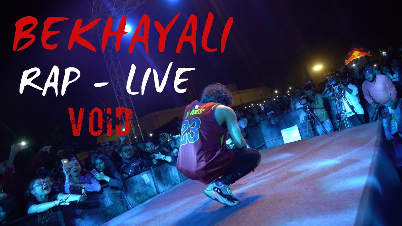 Bekhayali Rap   VOID  Live Show  Kabir Singh