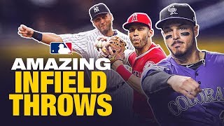 Jaw-Dropping Infield Throws