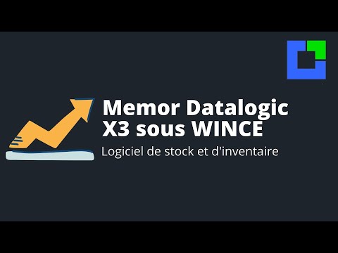 Logiciel de stock et d'inventaire pour Memor Datalogic X3 sous WINCE