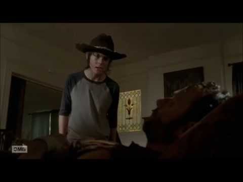 The Walking Dead 4x09 - Carl Yells at Rick