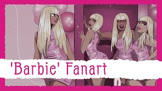 'Barbie' Fanart -  Illustration Speedpaint