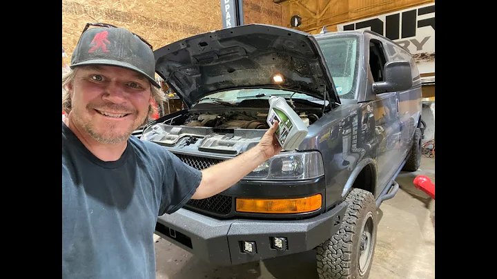 Dirt Daily. Quigley 4x4 Chevy van 2.8L diesel oil ...