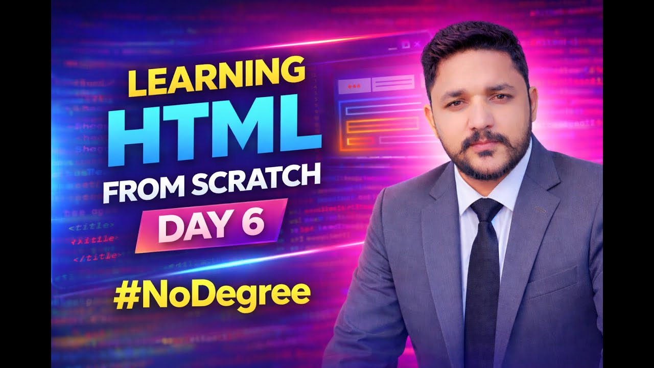 HTML Text Formatting Tutorial for Beginners day 6 | Simple Tags Explained 