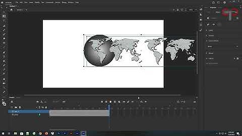 Adobe Animate #10: Very Simple Method to Make Rotating Globe