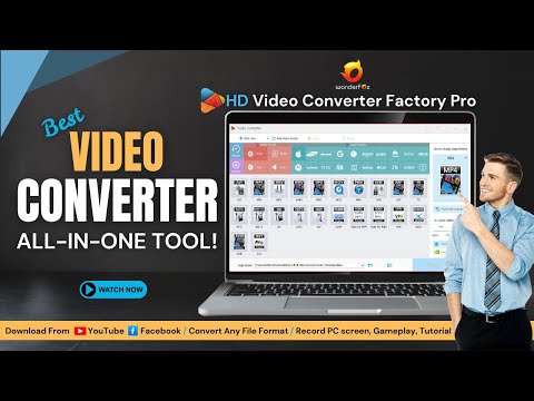 Best Video Converter Software for Windows 11 | WonderFox HD Video Converter Factory Pro