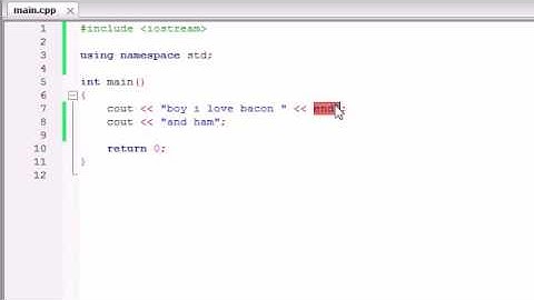 C++ Programming Tutorials   3   More on Printing Text