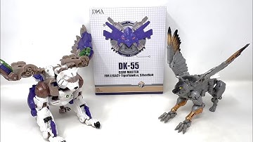 DNA Designs DK-55 Upgrade Kit for Transformers Legacy Beast Wars Tigerhawk and Silverbolt