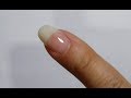 Ua natural de acrlico  acrylic natural nail