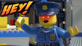 A man has fallen into the river in LEGO City but EVERYONE says 