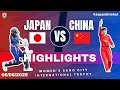 HIGHLIGHTS|Women's Sano City International Trophy|Japan vs China【ハイライト|女子佐野市国際トロフィー | 日本 vs 中国】