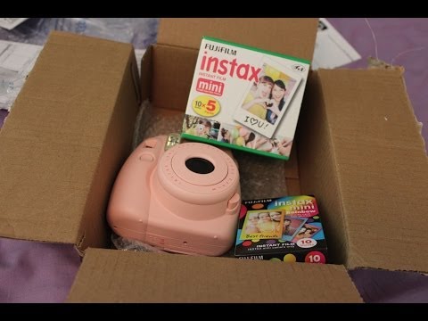 Fuijifilm Instax Mini 8 Polaroid Camera Unboxing!