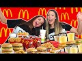 Vi Spiste ALT For Meget Mcdonalds....Mukbang ft. Josephine