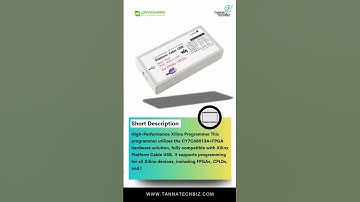 Waveshare Platform Cable USB | Xilinx FPGA/CPLD Programmer & Debugger | JTAG, SPI, Slave Serial
