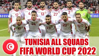 Tunisia Potential Squads FIFA World Cup 2022 Qatar
