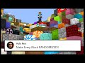 Minecraft, But The Blocks Are RANDOMIZED.. | Minecraft Top Comment #9