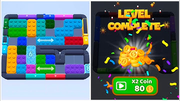 Color block jam Level 597 Walkthrough Solution 