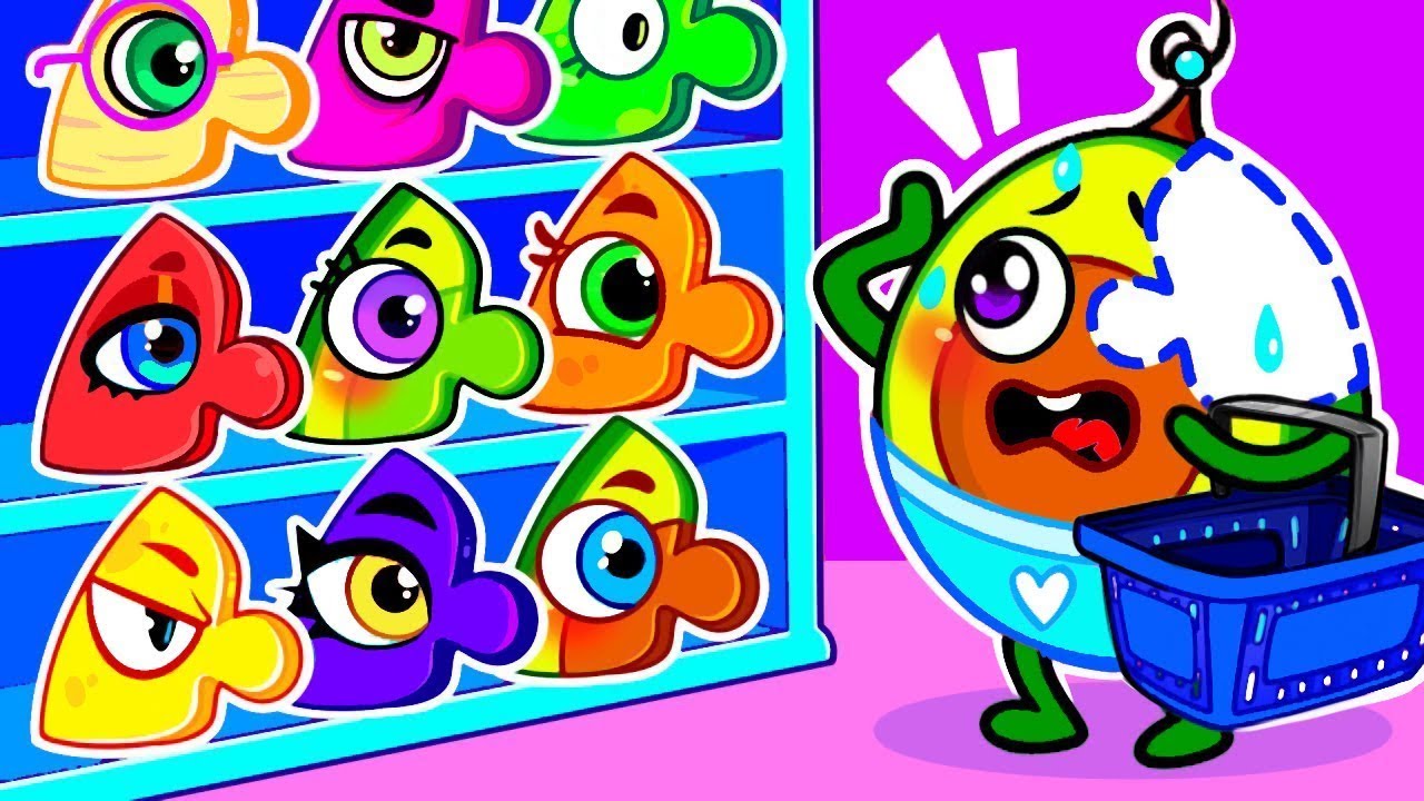 Yes Yes Face Puzzle 😄🥰😜 Let's Find Avocado Babies || VocaVoca