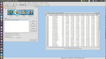 gvSIG 2.1: añadir hoja Excel como tabla
