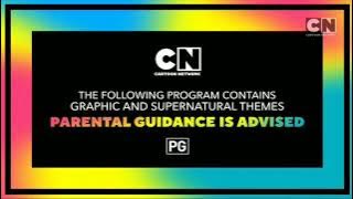 Cartoon Network Asia : PG Rating Advisory (RYW ver. - Alternative, since 11th Jan 2022)