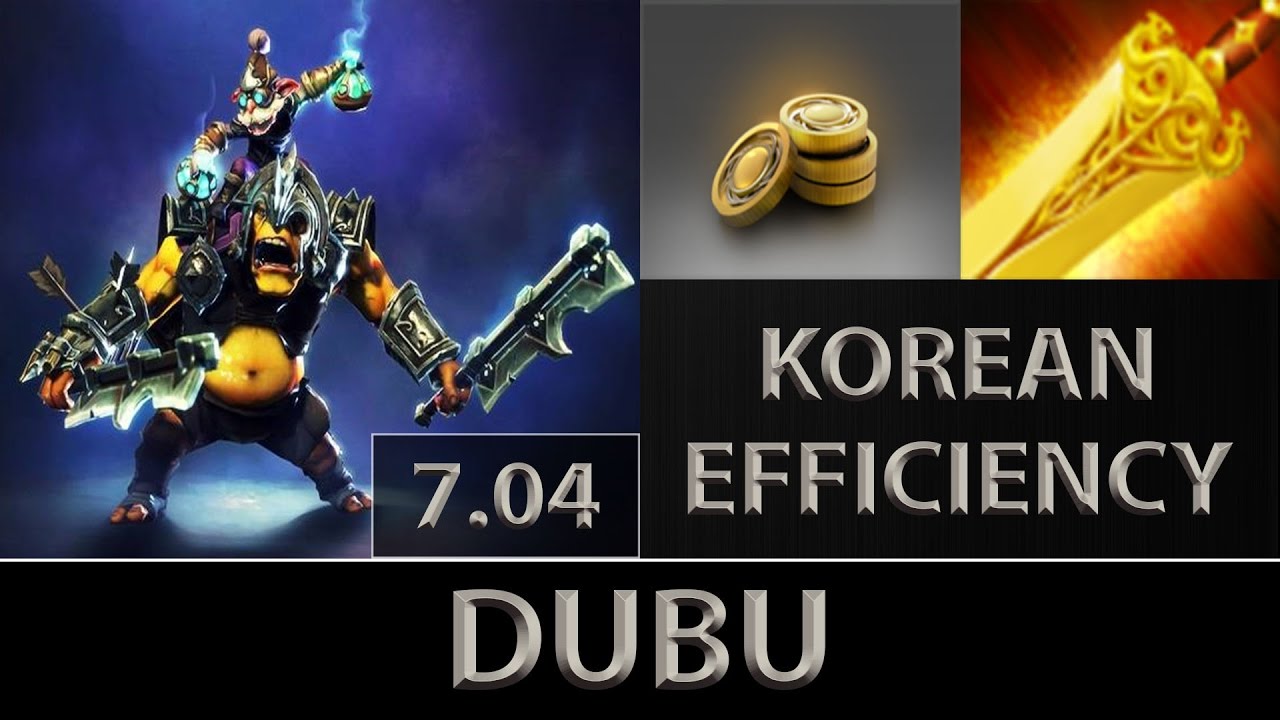 DuBu [Alchemist] Fast Farm ► Korean Efficiency ► Dota 2 [7.04]