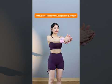 4 Simple Weighted Exercises to Sculpt Your Arms, Back and Waist at Home Every Day