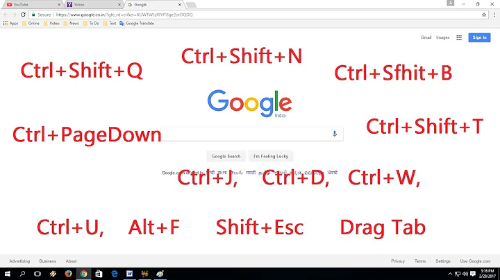 New Useful Shortcut key of Chrome Browser Definitely You Don’t Know