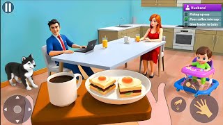 MOTHER SIMULATOR 3D :MOM GAMES ANDRIOD GAMEPLAY #1 screenshot 3