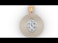 create diamond pendant Learn rhino 3d modeling, grasshopper, rhino with me #339 rhino #rhino3d