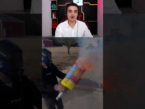 اخطر تجربة الالعاب النارية