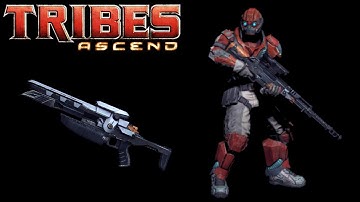 Tribes Ascend - Sentinel Phase Rifle Gameplay