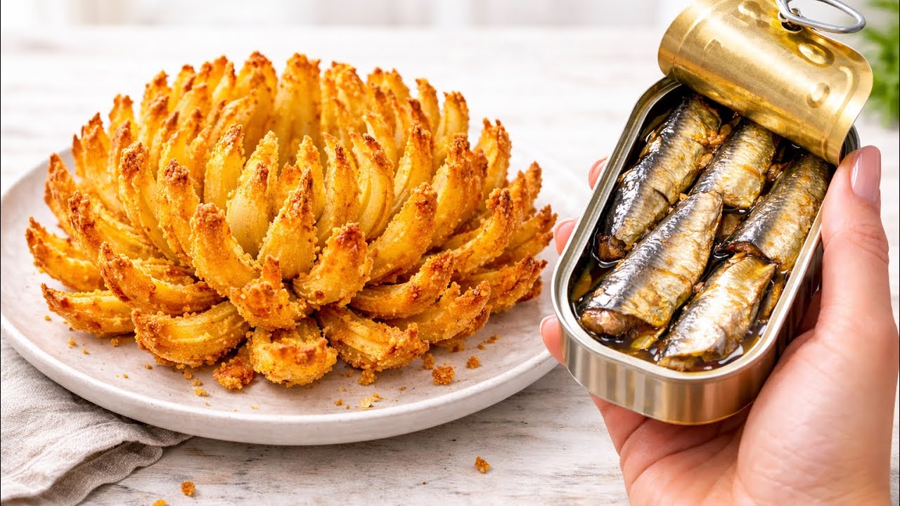 Sardines with Eggs Taste Better Than Meat. High protein One-Pan Dinner Recipe