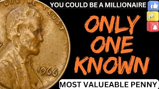 1966 USA One Cent Coin Worth Millions? Here's What You Need to Know!