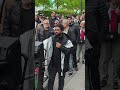 جانب من مظاهرة اليوم الاحد10/05/2026 دعما لغزة/chef bashir