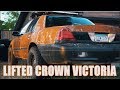 2001 Lifted Crown Victoria Zombie Apocalypse Monster Cop Car Mad Max Gambler 500 Rust Bucket