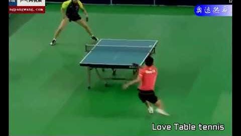 Zhang Jike vs Wang Chuqin - China Warm up