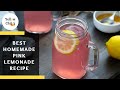 Refreshing homemade pink lemonade recipe