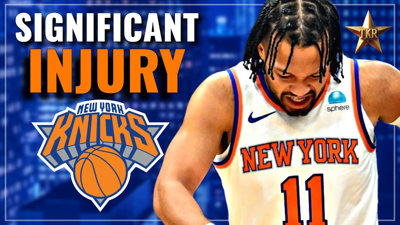 Knicks All-Star Jalen Brunson suffers bruised knee vs. Cavs