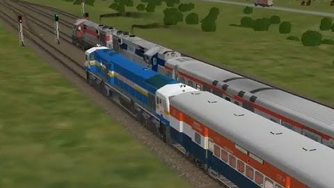 Jalpaiguri Guwahati Holiday Special Train Part 2 by MSTS Open Rails