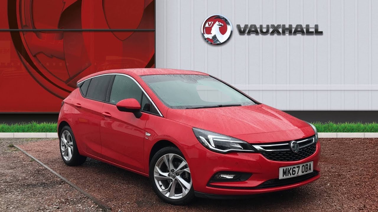 Vauxhall Astra 1 4 16v Turbo 150ps Sri 5dr For Sale In Derby Derbyshire From Group Mk67oba