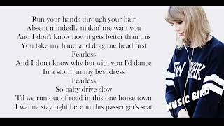 Taylor Swift   Fearless   Lyrics Songs