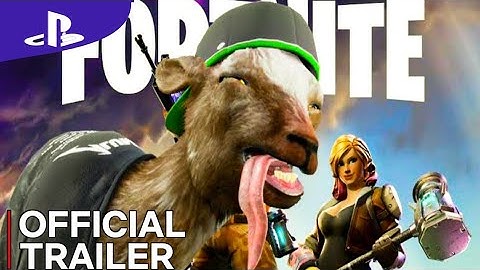 Goat Simulator 3 - Fortnite Skin Official Gameplay Trailer || 4k 60PFS HDR