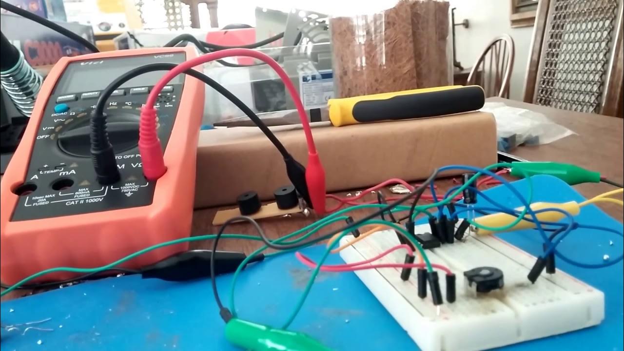 Variable Frequency Square Wave Generator (NE555 IC) [Part 1] YouTube